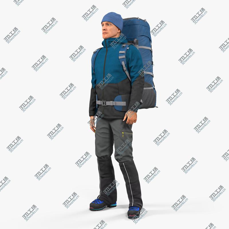 images/goods_img/2021040234/3D Winter Hiking Clothes Man with Backpack Rigged/1.jpg